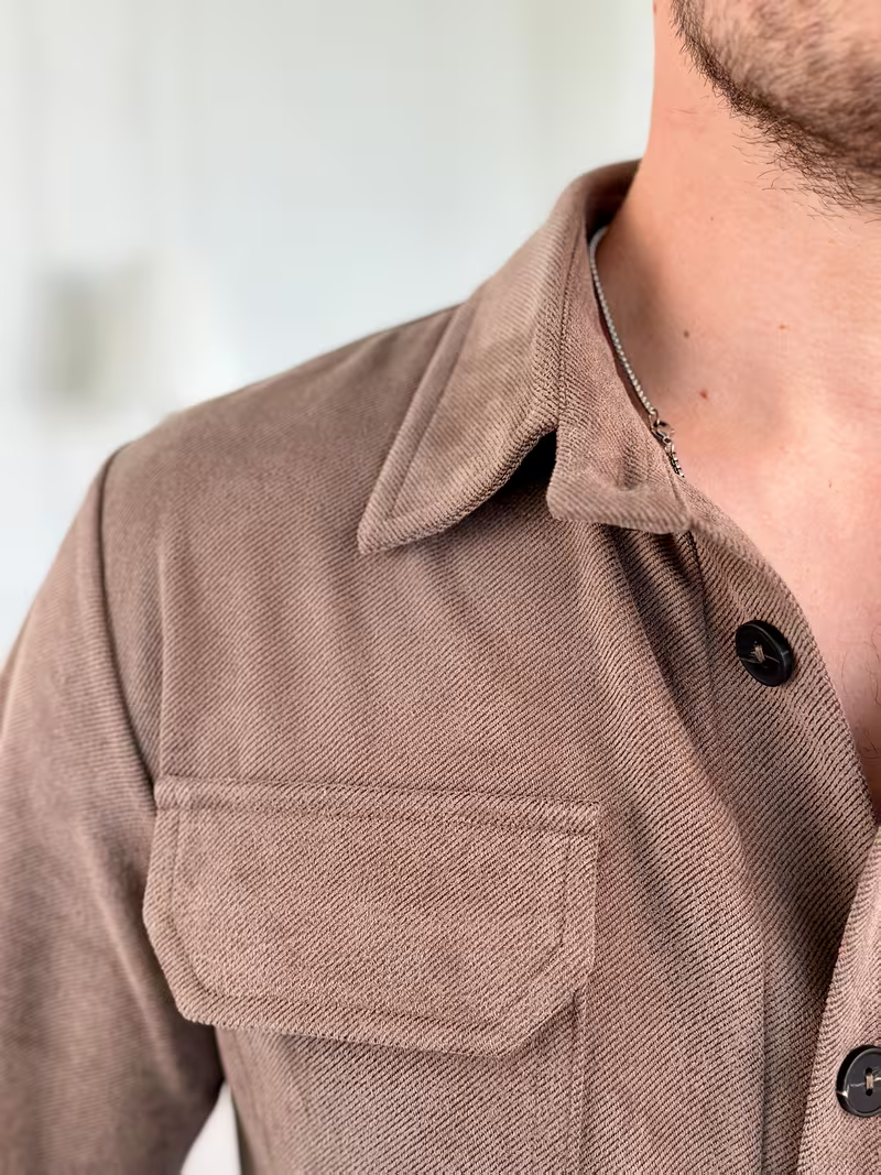 Męski Komplet z Topem z Długim Rękawem i Spodniami